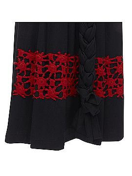 Comme des Garçons Comme Des Garcons braid embroidery skirt (view 2)