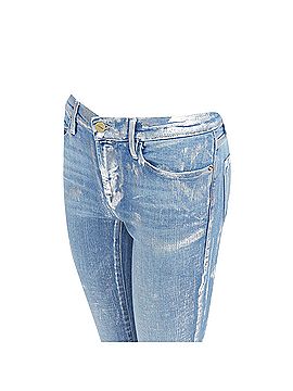 FRAME Frame Le Skinny de Jeanne metallic coated jeans (view 2)