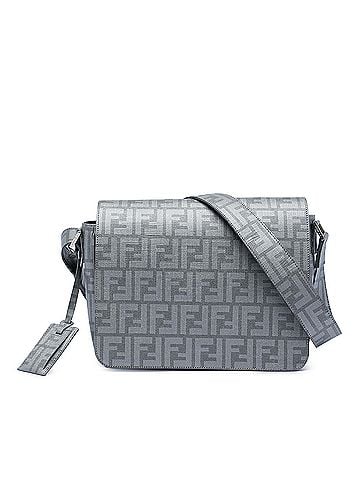 Fendi Zucca Spalmati Flap Crossbody (view 1)