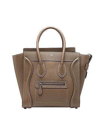 Céline Micro Leather Luggage Tote (view 1)