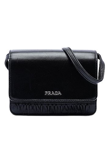 Prada Nappa Gaufre and Brushed Leather Crossbody (view 1)