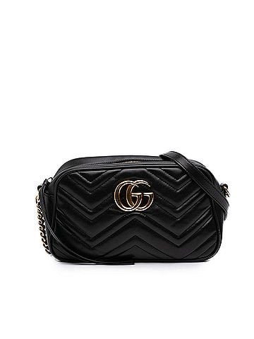Gucci Small GG Marmont Matelasse Calfskin Crossbody (view 1)