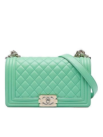 Chanel Old Medium Quilted Calfskin Boy Flap (view 1)