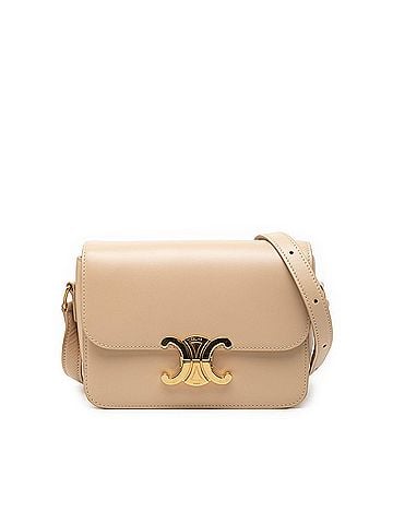 Céline Teen Shiny Calfskin Triomphe Crossbody (view 1)