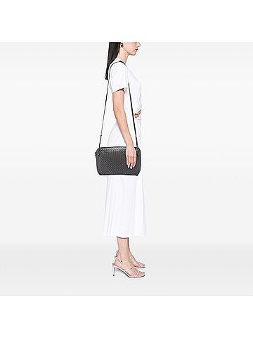 Bottega Veneta Large Nappa Intrecciato Nodini Crossbody (view 2)