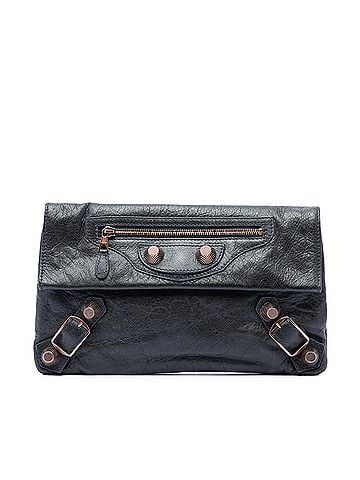 Balenciaga Lambskin Motocross Giant 21 Envelope Clutch (view 1)
