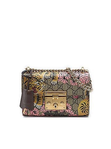 Gucci Small GG Supreme Bengal Padlock Crossbody (view 1)