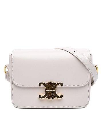 Céline Teen Shiny Calfskin Triomphe Crossbody (view 1)