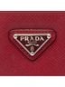 Prada 100% Leather Red Saffiano Clutch One size - photo 6