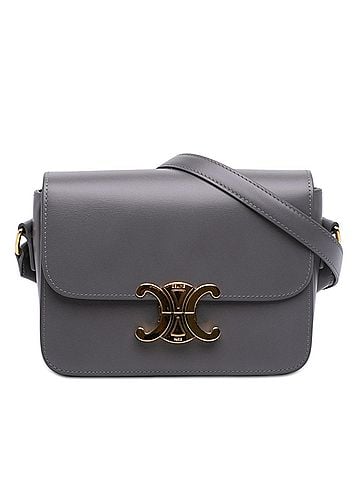 Céline Teen Shiny Calfskin Triomphe Crossbody (view 1)