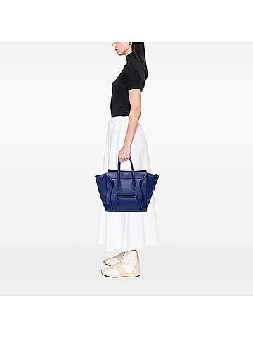 Céline Mini Calfskin Luggage Tote (view 2)
