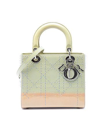Dior Medium Ombre Patent Cannage Lady Dior (view 1)