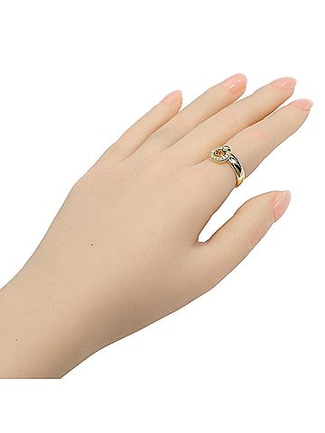 Tiffany & Co. Tiffany &amp; Co. Door Knock Ring, 18K Yellow Gold, Diamond, Approx. 7.34g. (view 2)