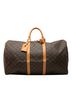 Louis Vuitton 100% Coated Canvas Brown Monogram Keepall 55 One size - photo 1