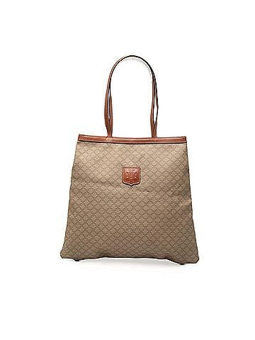 Céline Macadam Coated Canvas Tote (view 1)