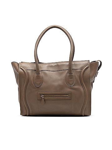 Céline Leather Luggage Tote (view 1)