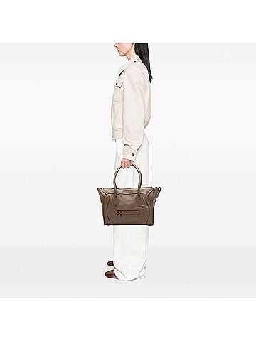 Céline Leather Luggage Tote (view 2)