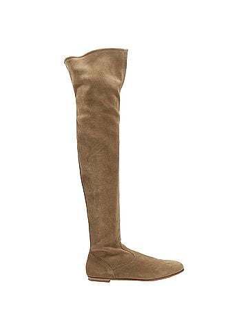 Gianvito Rossi Gianvito Rossi camoscio suede thigh high boots (view 1)