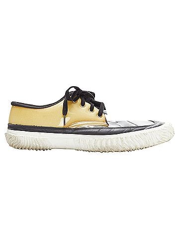 Comme des Garçons Comme Des Garcons PLSwitching clear Pvc foam sneakers (view 1)
