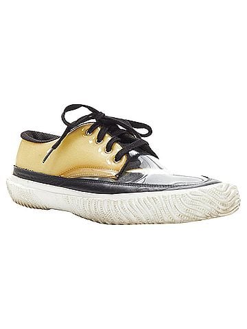 Comme des Garçons Comme Des Garcons PLSwitching clear Pvc foam sneakers (view 2)