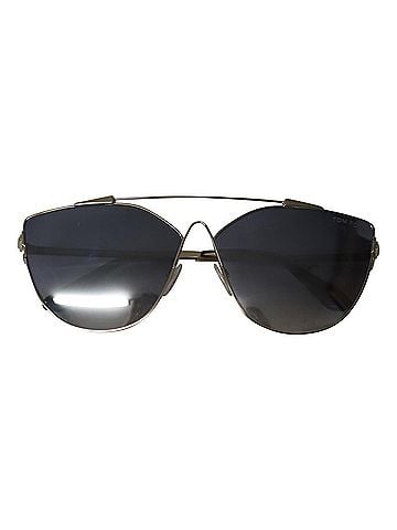 Tom Ford Tom Ford Jacquelyn Cat Eye Sunglasses in Gold Steel (view 1)