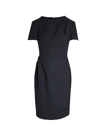 Giorgio Armani Giorgio Armani Sheath Dress in Black Polyester (view 1)