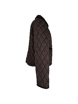 Burberry Burberry Cropped Quilted Jacket in Brown Polyamide (view 2)