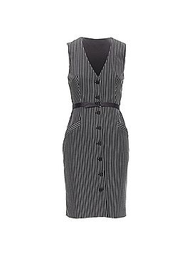 Diane von Furstenberg Diane Von Furstenberg Gilet Dress pinstripes dress (view 1)
