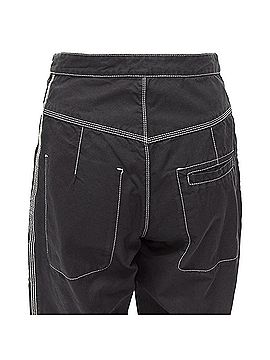Isabel Marant Isabel Marant Cotton Topstitch Pocketed Carpenter Pants (view 2)