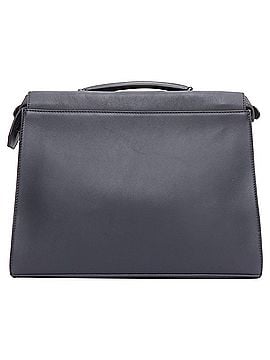 Fendi Fendi black leather bug monster crossbody briefcase (view 2)
