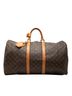 Louis Vuitton 100% Coated Canvas Brown Monogram Keepall 55 One size - photo 1