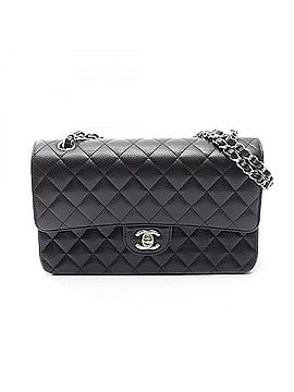Chanel Chanel Matelassé Double Flap Shoulder Bag/Handbag, Caviar Leather (Grained Calfskin), Women's, Black, A01112 (view 1)