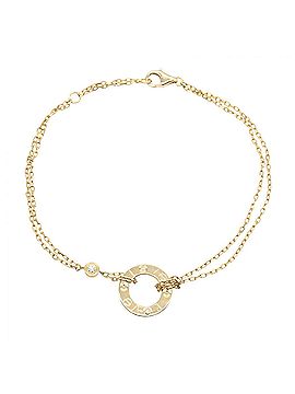 Cartier Cartier Love Circle Bracelet 2PD Accessory 18K (Yellow Gold) Diamond Women's Gold Tone Clear B6038300 (view 1)