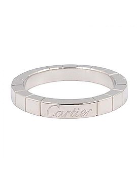 Cartier Cartier Lanieres Ring, 18K White Gold (18KWG), Women's Silver Tone (view 2)