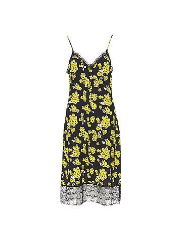 Michael Kors Michael Michael Kors floral print lace trimmed summer dress (view 1)