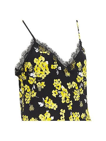 Michael Kors Michael Michael Kors floral print lace trimmed summer dress (view 2)