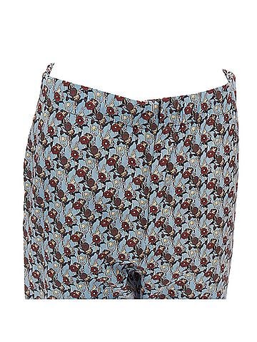 MARNI Marni Silk Floral Drop Crotch Casual Cropped Pants (view 2)
