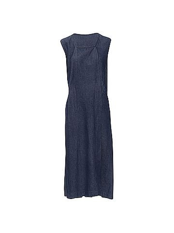 Comme des Garçons Comme Des Garcons denim pinched seam square neck dress (view 1)