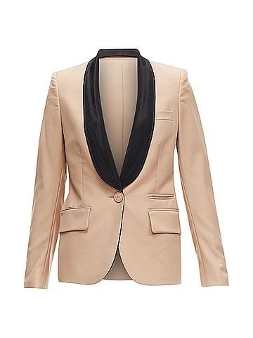 Stella McCartney Stella McCartney wool shawl collar multi pocket tux blazer (view 1)