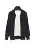 MARNI 100% Cotton Black Marni geometric colorblock patchwork track jacket Size 10 - photo 3