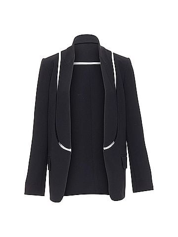 Alexander Wang Alexander Wang Fish Wise Cut Out Long Blazer Jacket (view 1)