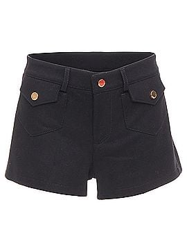 Kea and Joby Valentino wool blend g logo buttons mini shorts (view 1)