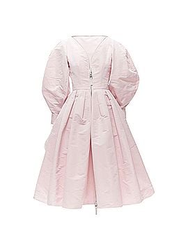 Alexander McQueen Alexander McQueen ballon sleeve technical dress (view 1)