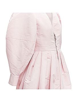Alexander McQueen Alexander McQueen ballon sleeve technical dress (view 2)