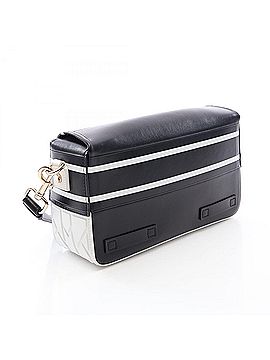 Christian Dior Christian Dior Dior Diorcamp Shoulder Bag Handbag Leather Women's Black/White (view 2)