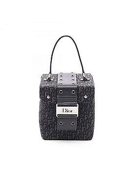 Christian Dior Christian Dior Dior Street Chic Trotter Handbag, Canvas Leather, Women's, Black (view 1)