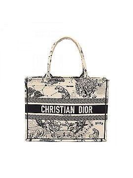 Christian Dior Christian Dior Dior BOOK TOTE Medium Zodiac Tote Bag Handbag Canvas Women's Ivory/Black (view 1)