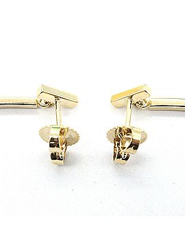 Tiffany & Co. Tiffany &amp; Co. T Bar Earrings, 18K (Yellow Gold), Women's Jewelry, Gold Tone (view 2)