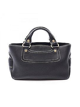 Céline Celine Boogie Bag Handbag, Leather, Women's, Black (view 1)
