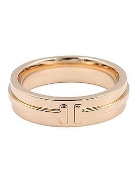Tiffany & Co. Tiffany &amp; Co. T Narrow Ring, 18K Pink Gold (PG), Women's, Tone, 60151315 (view 2)